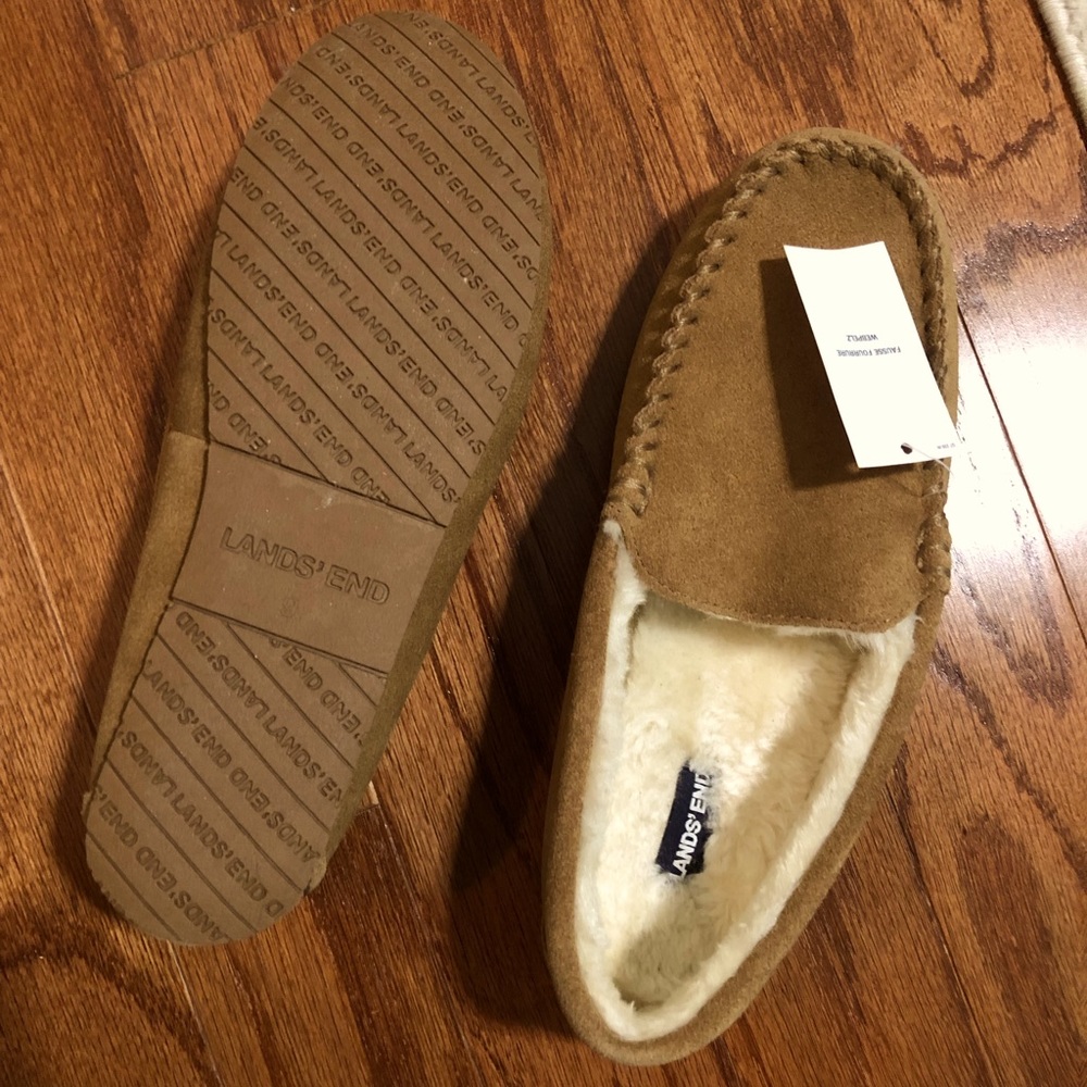 Brand New Lands End Slippers